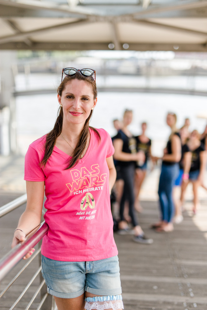 Krasses JGA-Fotoshooting an den Landungsbrücken
